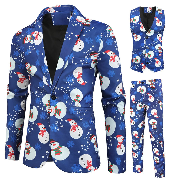 Frosty 3-Piece Holiday Suit