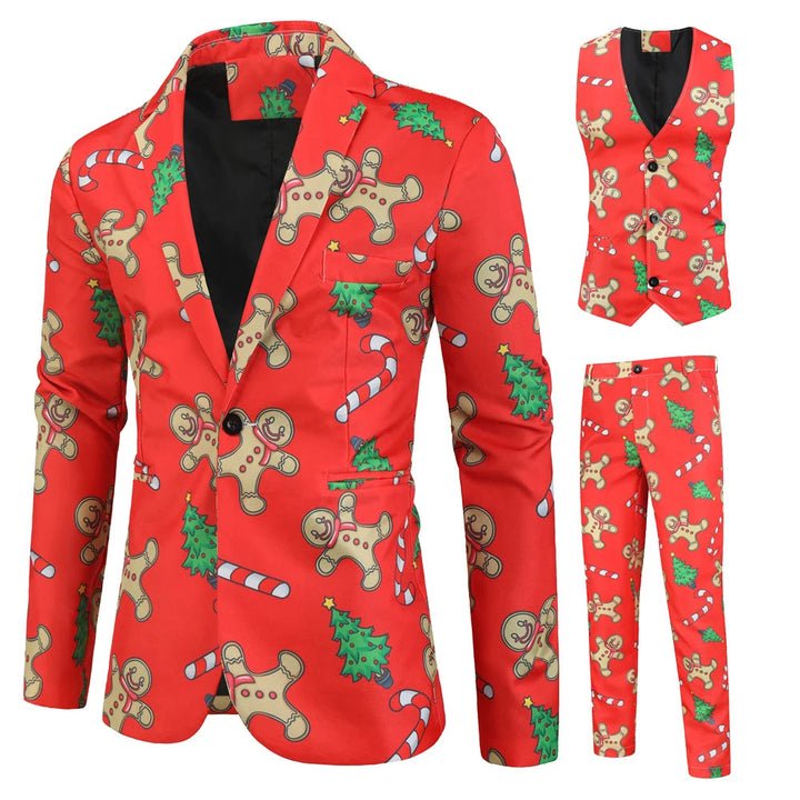 Frosty 3-Piece Holiday Suit