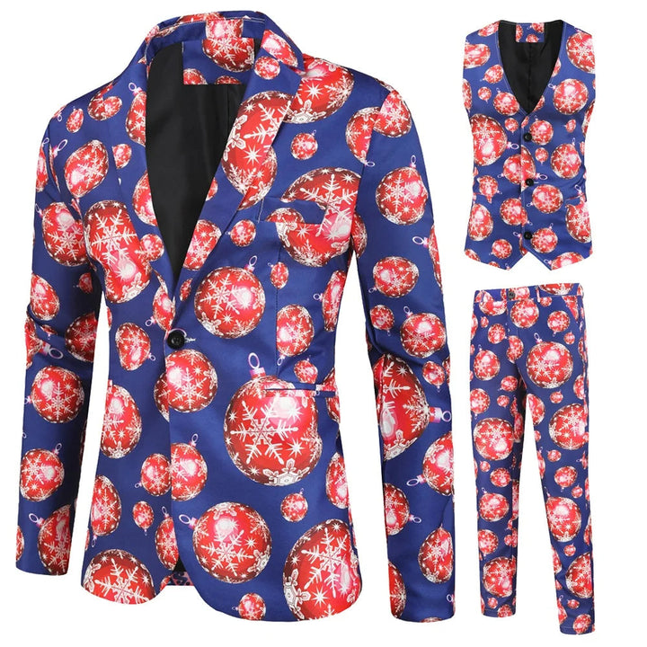 Frosty 3-Piece Holiday Suit