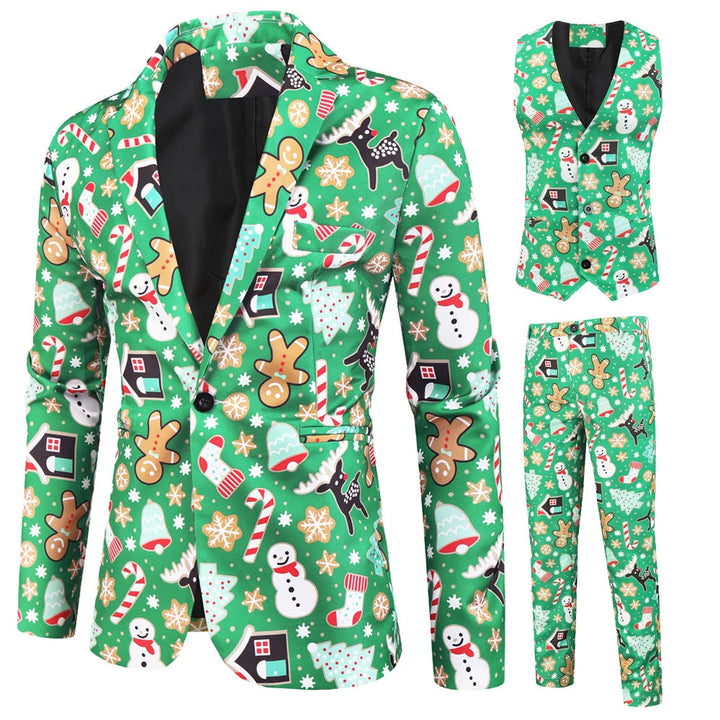 Frosty 3-Piece Holiday Suit