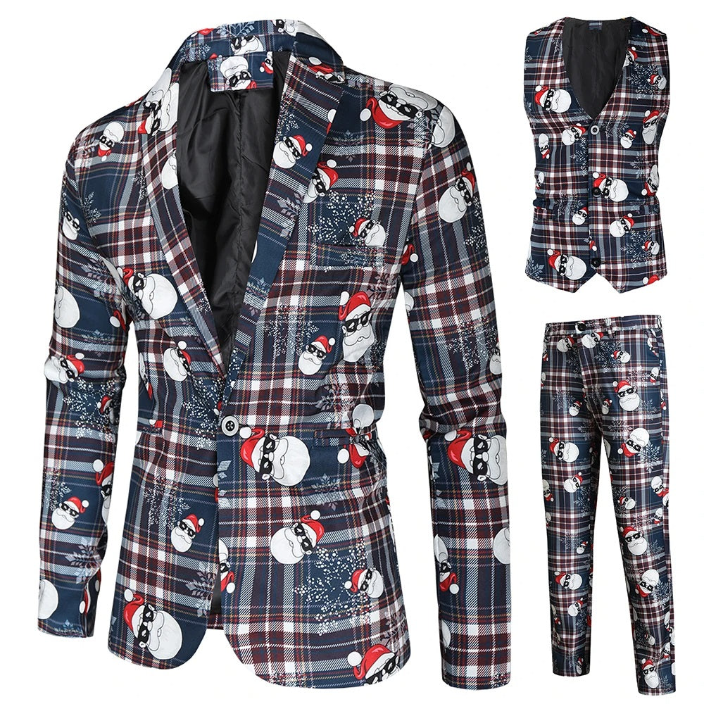 Frosty 3-Piece Holiday Suit