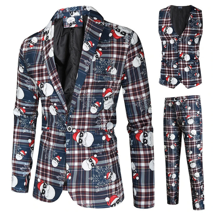 Frosty 3-Piece Holiday Suit