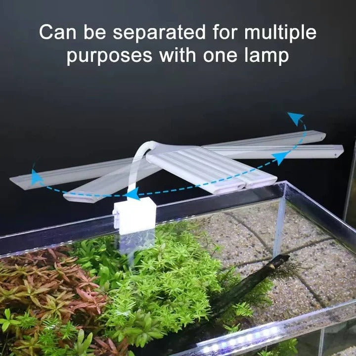 Full-Spectrum Clip-On LED Aquatic Plant Light
