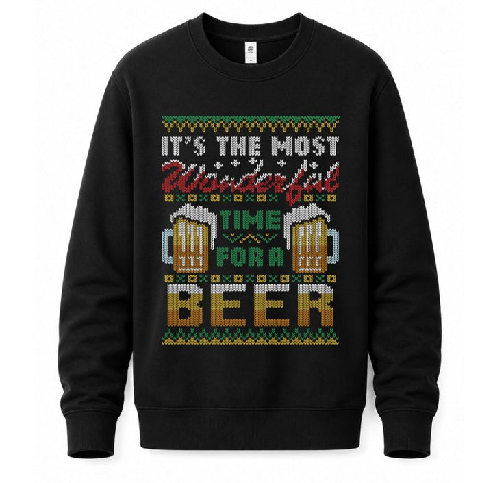 Funny Christmas Beer Jumper