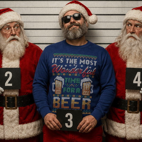 Funny Christmas Beer Jumper