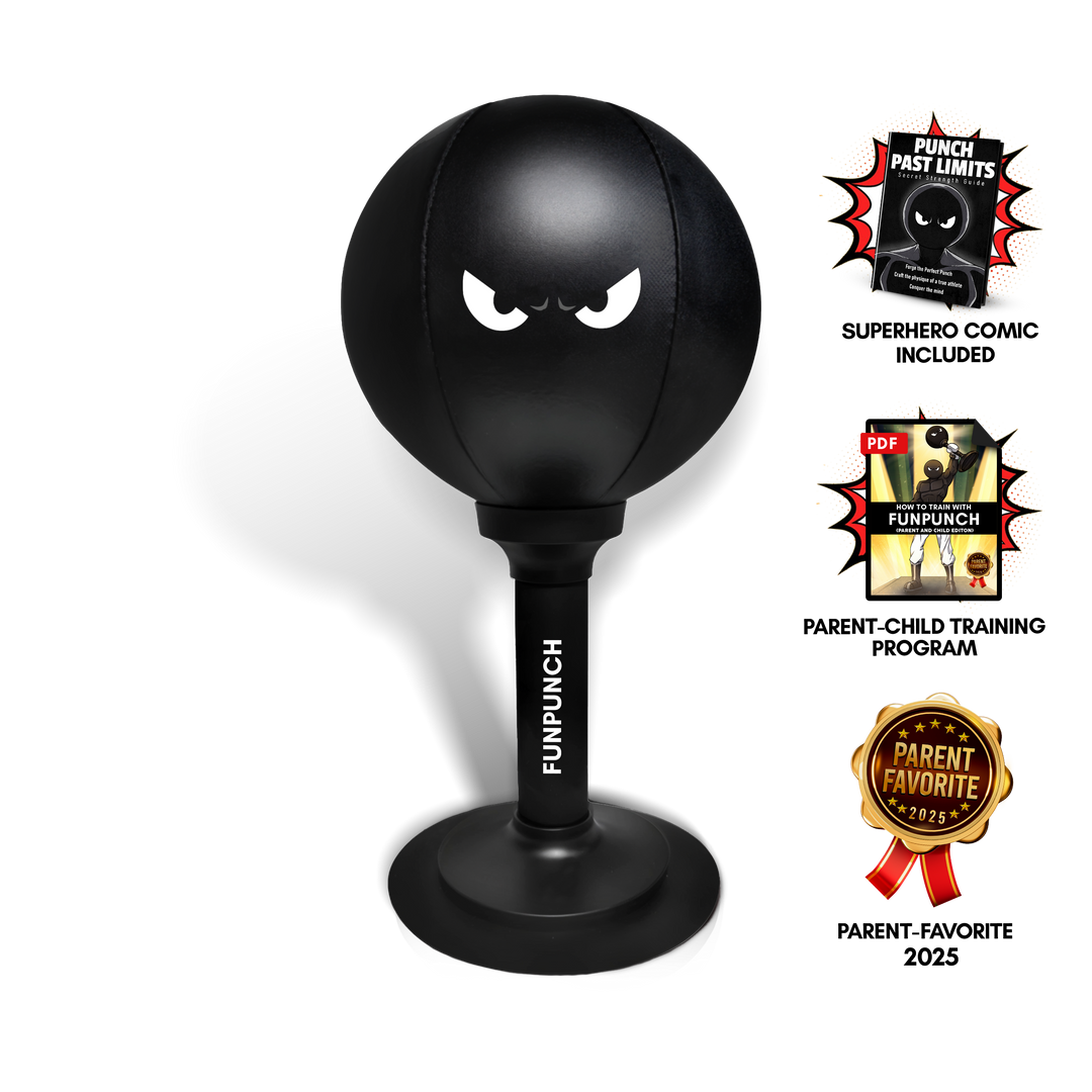 FunPunch R-Rage Bag Kids Edition — Active Play &amp; Energy Outlet | punching ball
