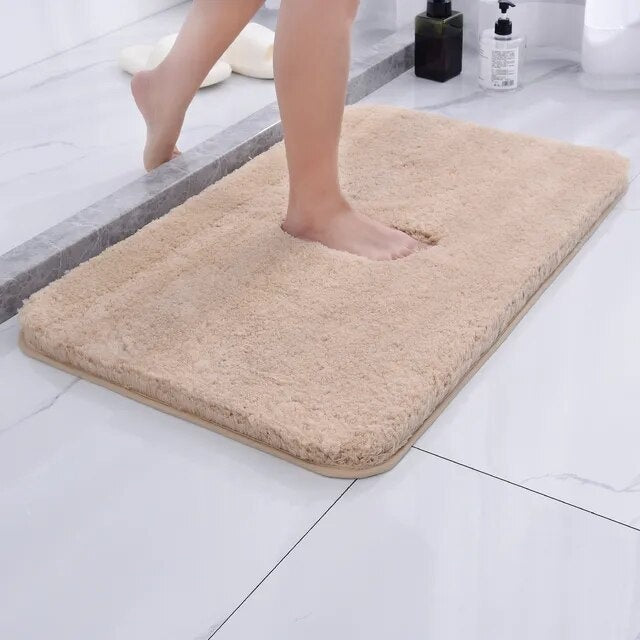 Fur &amp; Plush Bath Rug