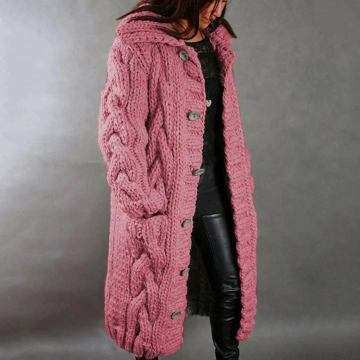 Gallanto - Cozy Knit Coat for Women