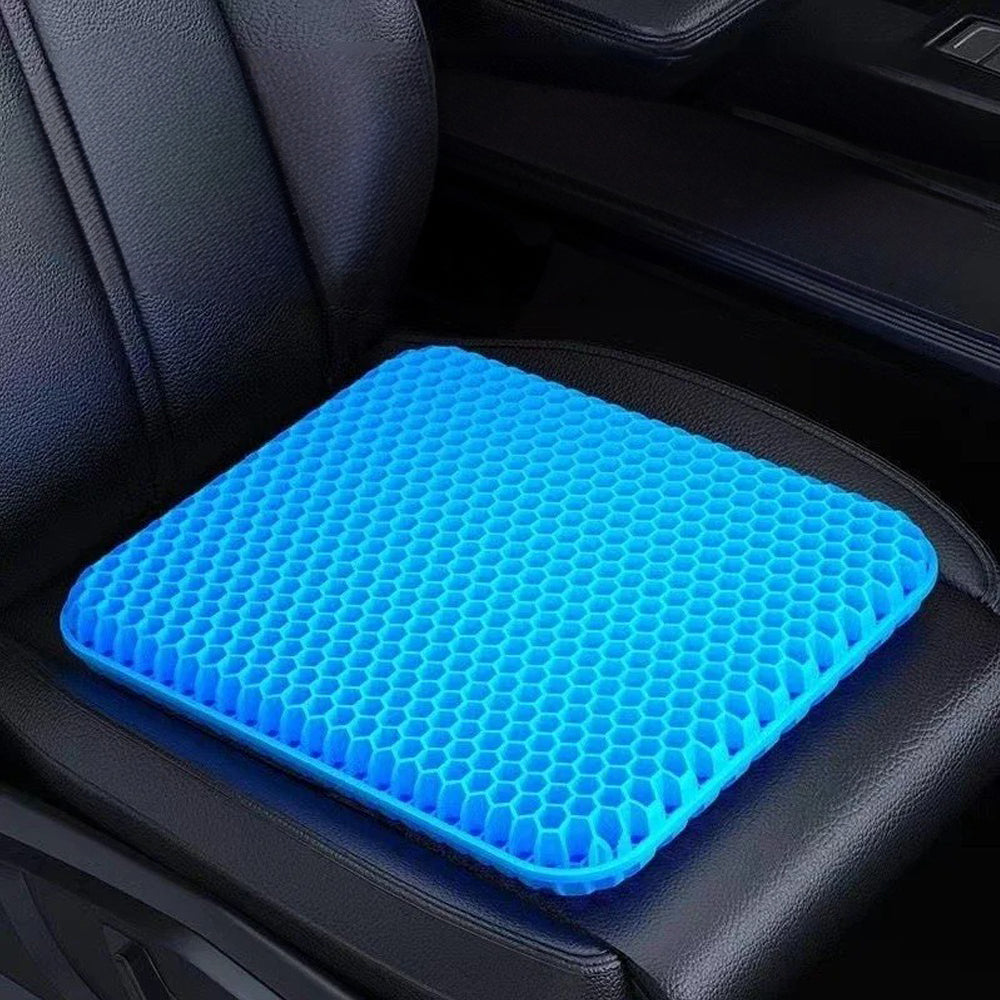 Gel Seat Cushion for Back and Hip Support