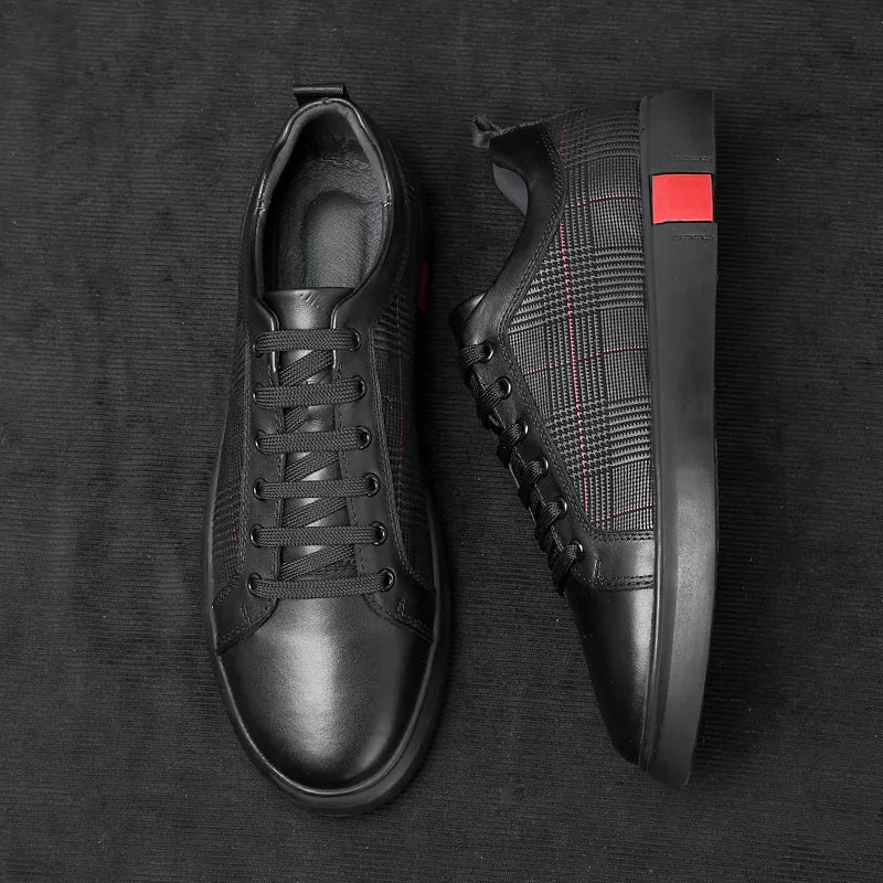 Genuine Leather Sneakers