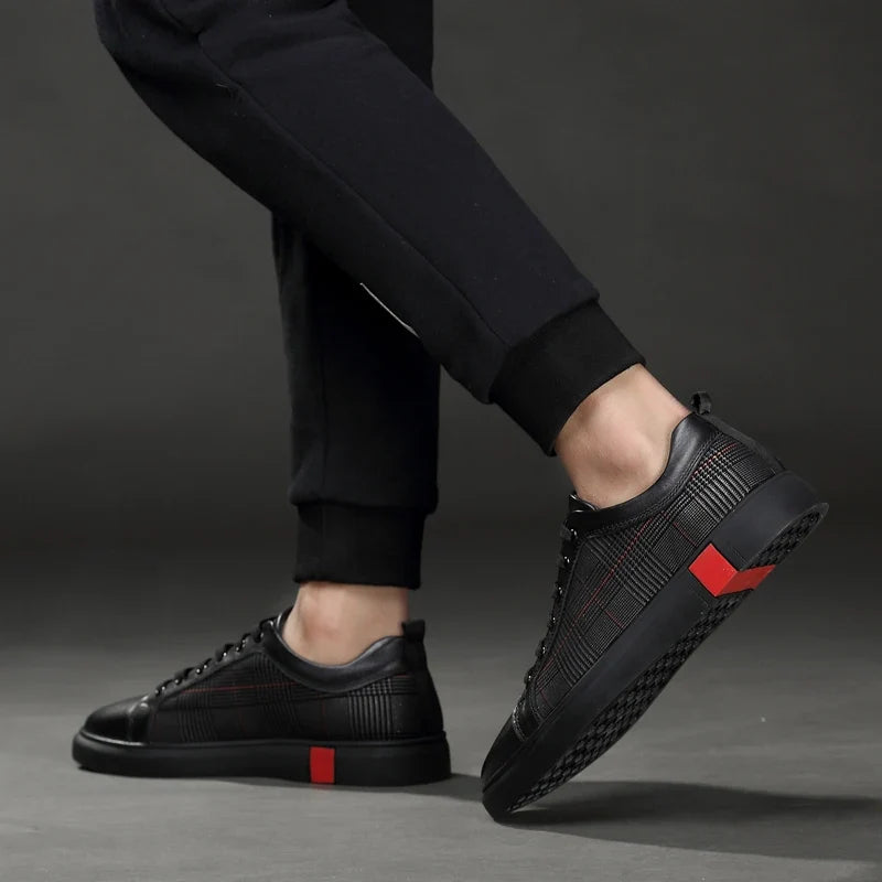 Genuine Leather Sneakers