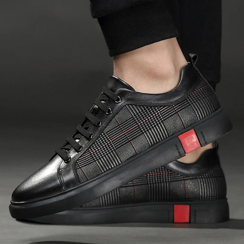Genuine Leather Sneakers