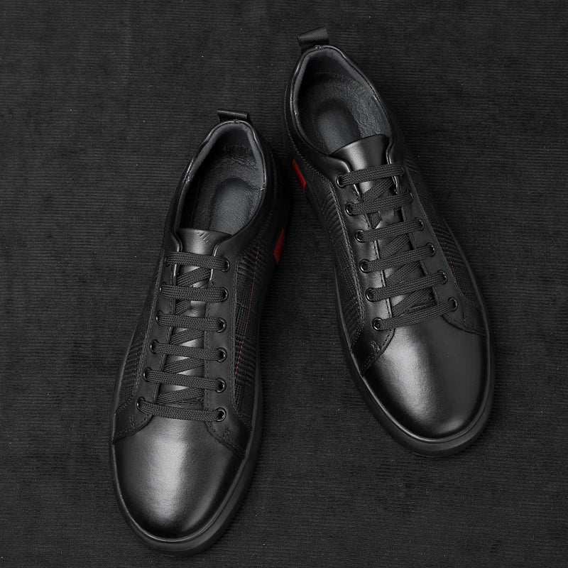 Genuine Leather Sneakers