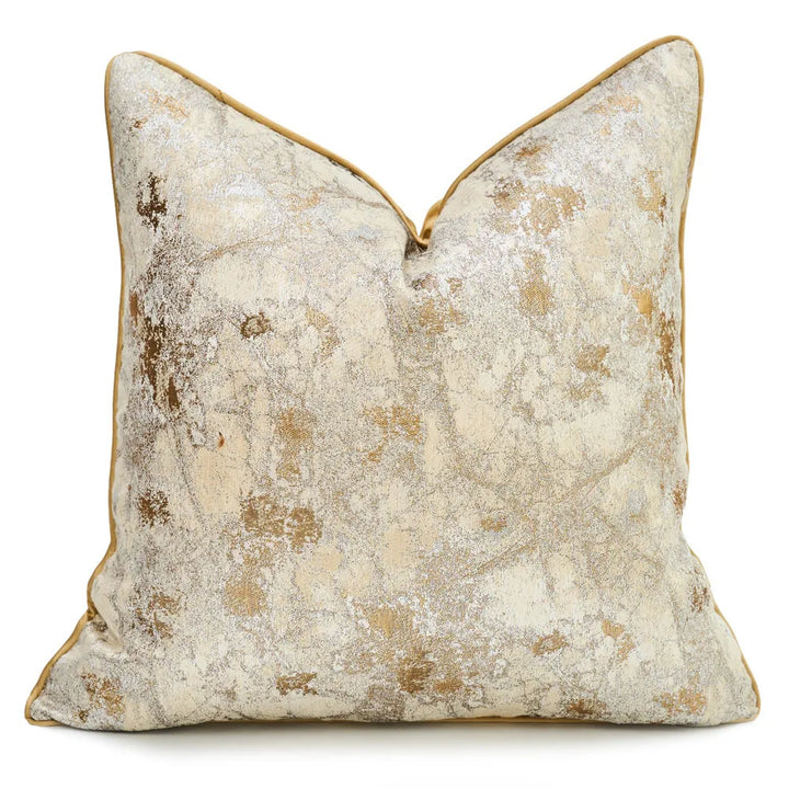 Gilded Luxury Accent Pillow Cover - Image 1