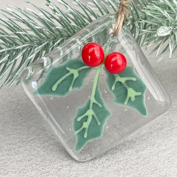 Glass Christmas Tree Ornament