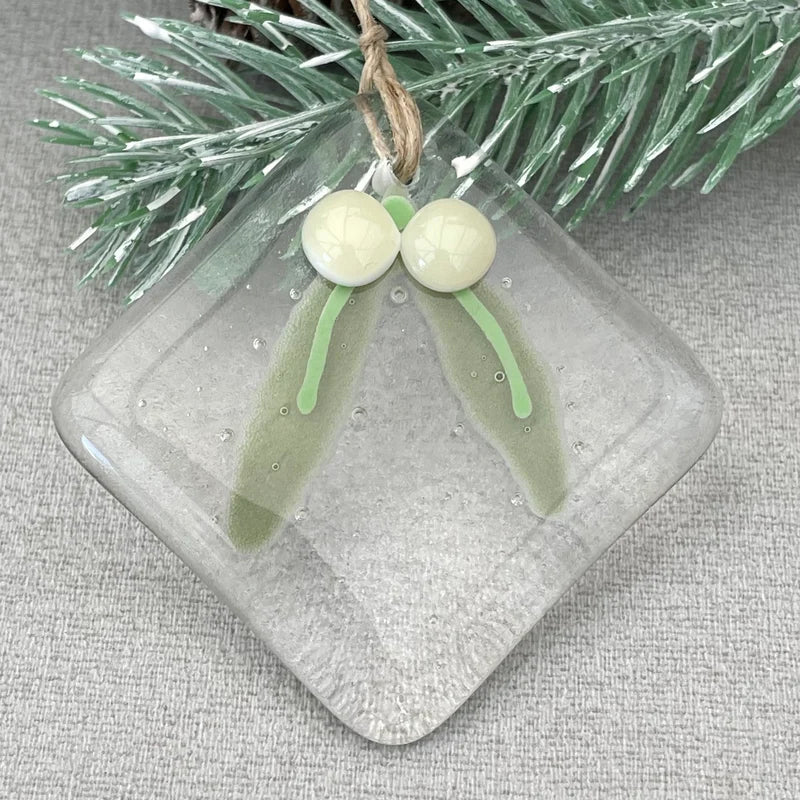 Glass Christmas Tree Ornament