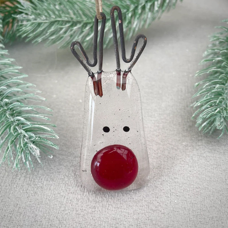 Glass Christmas Tree Ornament