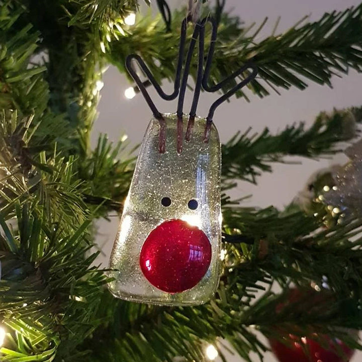 Glass Christmas Tree Ornament
