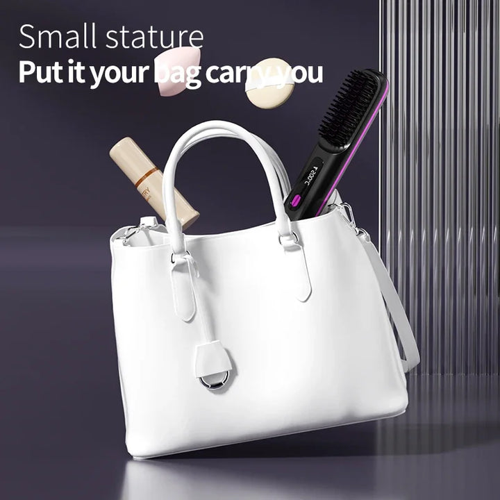 Glissara | Wireless Hair Stylers | USB Charging Function &amp; LCD Screen | Ceramic &amp; Ionic Technology