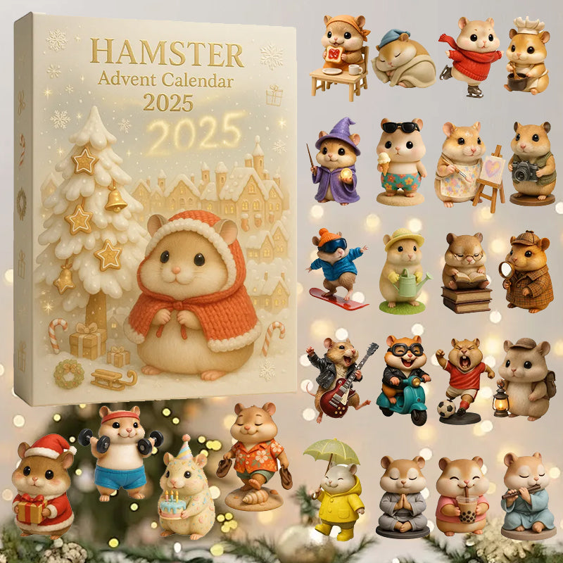 Hamster Advent Calendar | Holiday Treats for Your Furry Friend