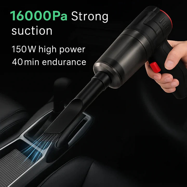 Handheld Cordless Vacuum with 95,000Pa Suction Power