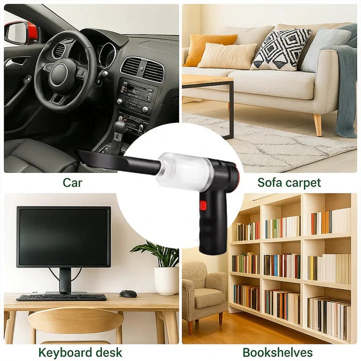 Handheld Cordless Vacuum with 95,000Pa Suction Power