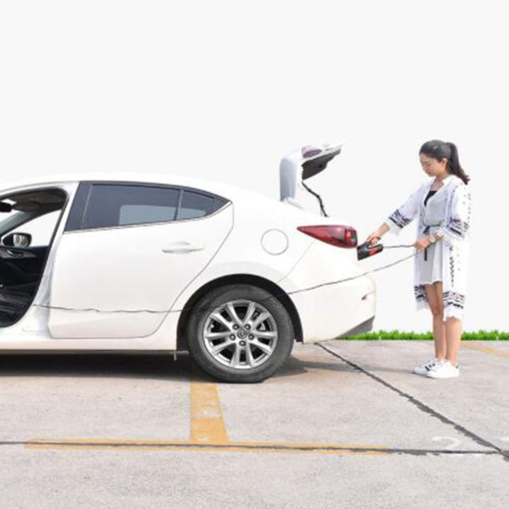 Handheld Wet and Dry Car Vacuum Cleaner with HEPA Filter, Attachments and Extension Hose