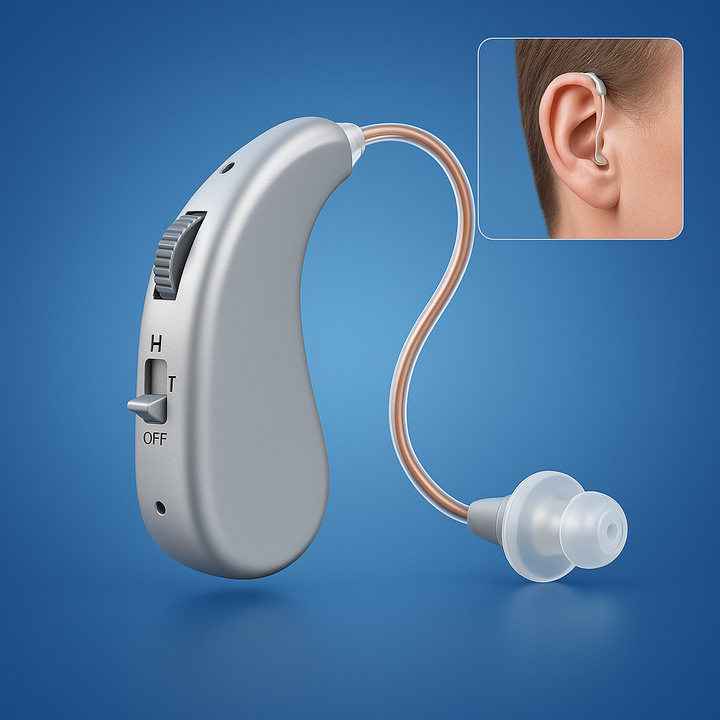 HearingPlus Rechargeable Digital Hearing Aid | for Clear Sound Amplification - Comfortable - Adapted for Daily Use Niki
