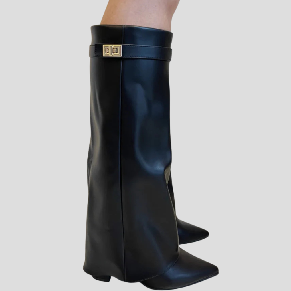 High Block Heel Boots