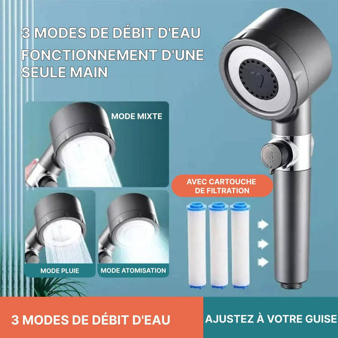 High Pressure Economic Shower Head 4 In 1