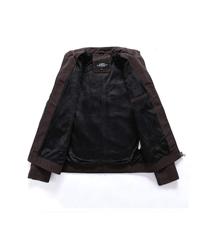 High Quality Stand-Up Collar Motorcycle Jacket