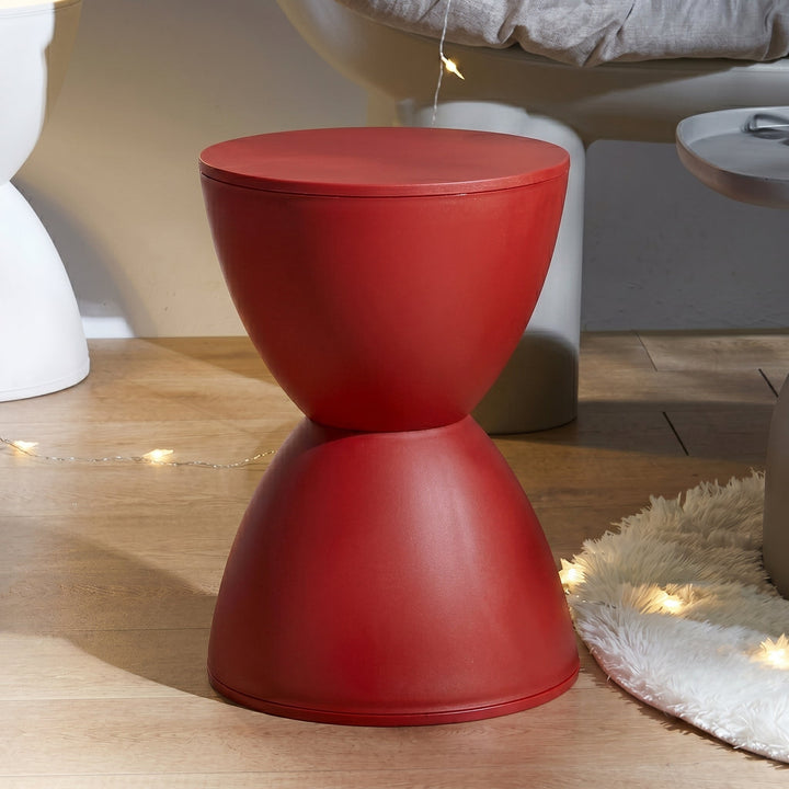 Hourglass Stool – Side Table and Decor in One