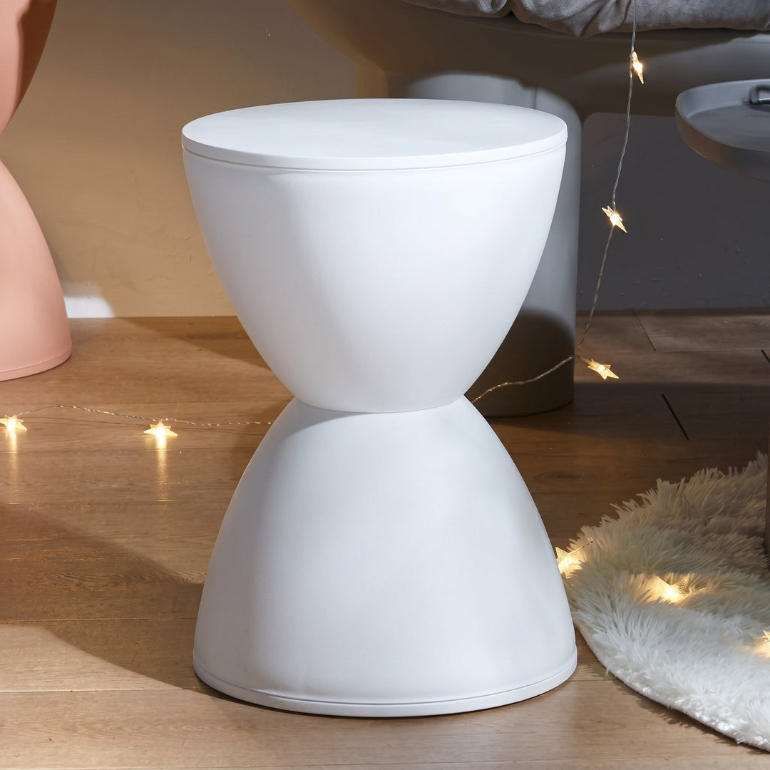 Hourglass Stool – Side Table and Decor in One