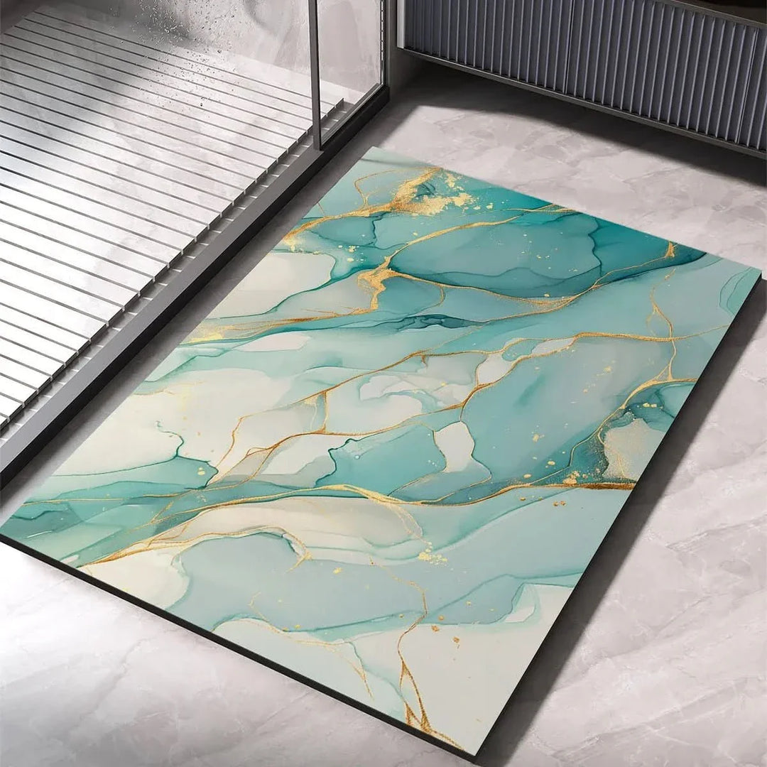 HYDROABSORB – Premium Diatom Mud Bath Mat, Absorbent &amp; Non-Slip