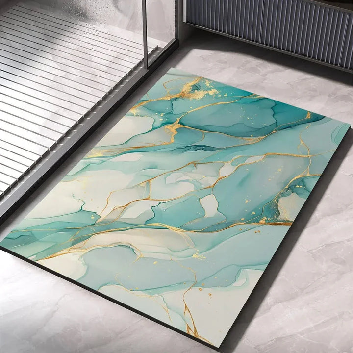HYDROABSORB – Premium Diatom Mud Bath Mat, Absorbent &amp; Non-Slip