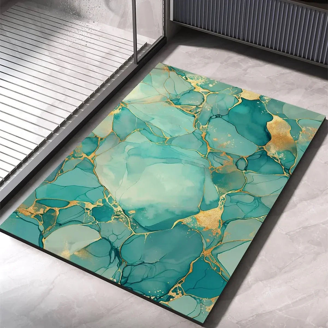 HYDROABSORB – Premium Diatom Mud Bath Mat, Absorbent &amp; Non-Slip