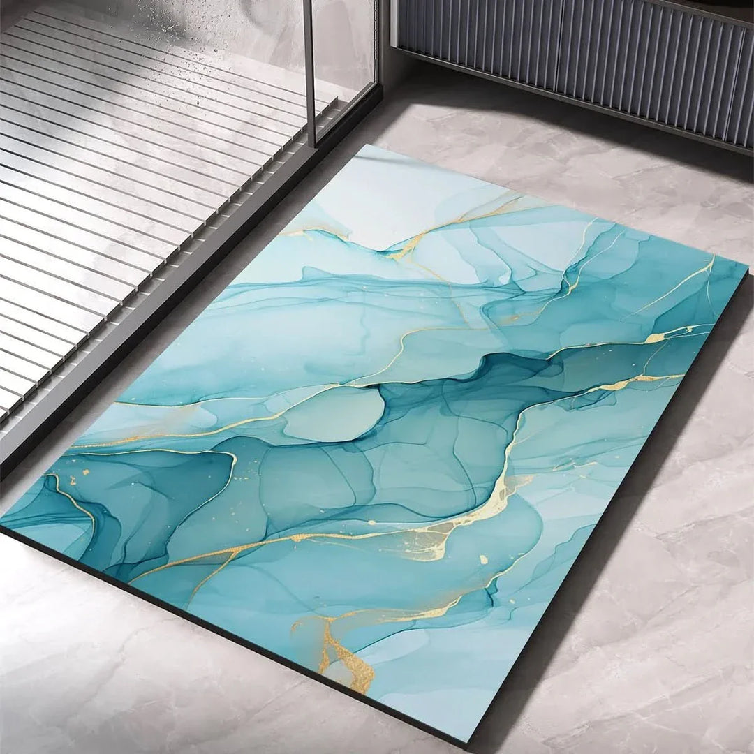 HYDROABSORB – Premium Diatom Mud Bath Mat, Absorbent &amp; Non-Slip
