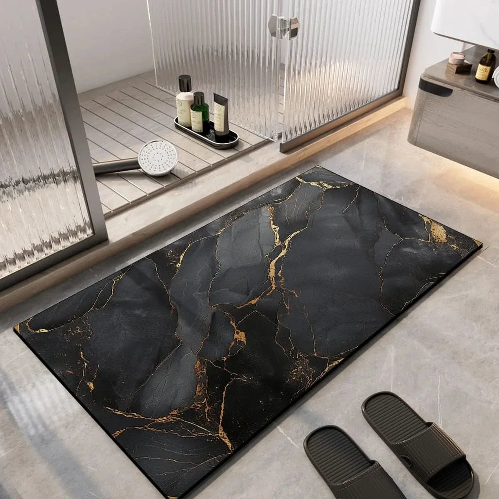 HYDROABSORB – Premium Diatom Mud Bath Mat, Absorbent & Non-Slip