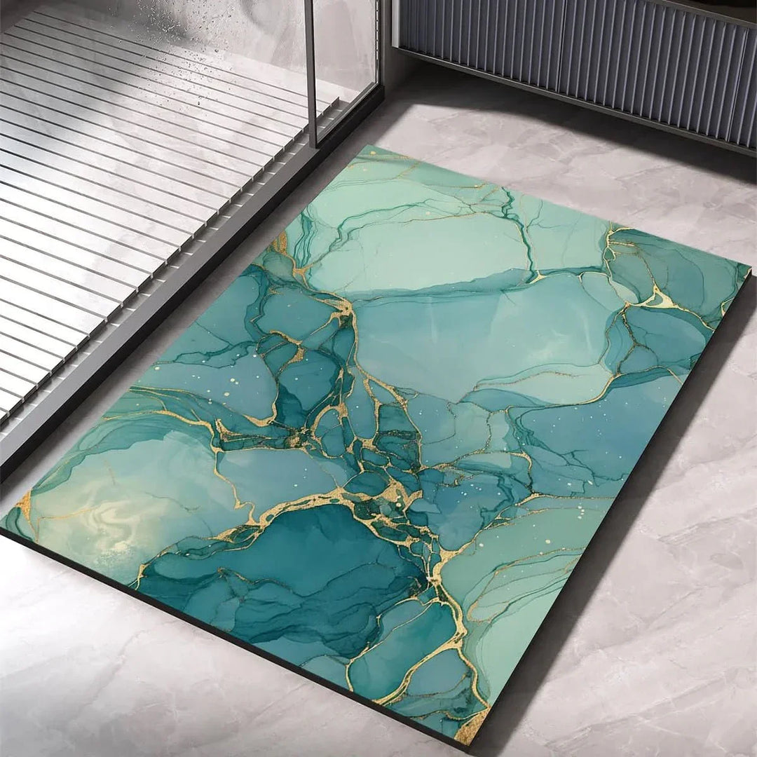 HYDROABSORB – Premium Diatom Mud Bath Mat, Absorbent &amp; Non-Slip