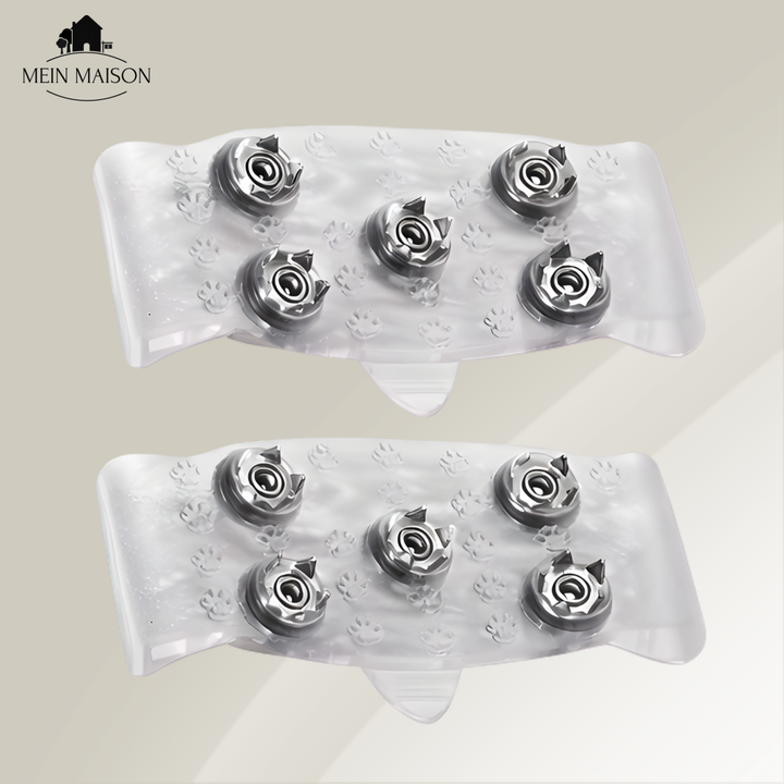 Ice Cleats with Metal Spikes and Silicone Straps for Winter Traction