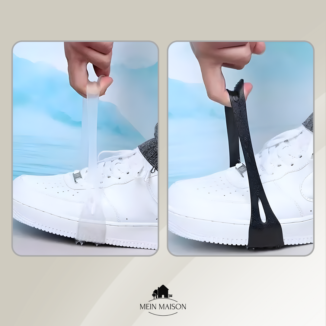 Ice Cleats with Metal Spikes and Silicone Straps for Winter Traction