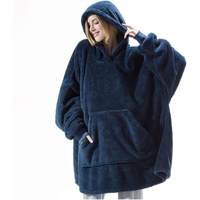 Indoor Fleece Poncho