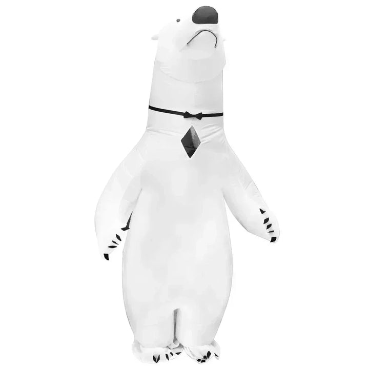 Inflatable Christmas Character Costume - Lightweight Polyester Air Suit for Holiday Events