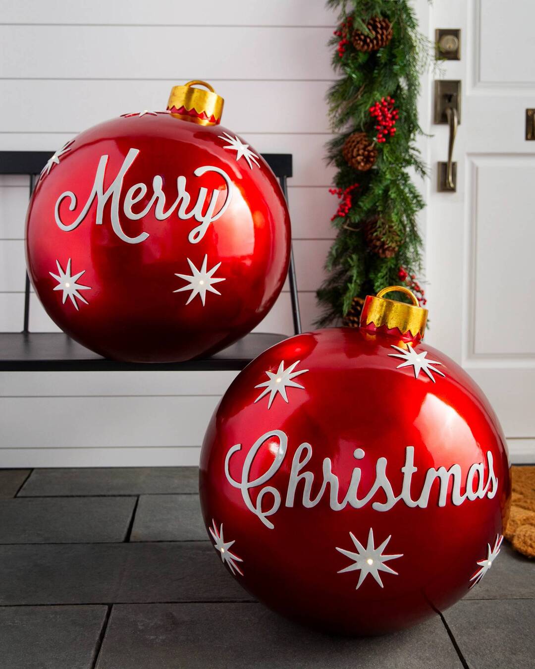 Inflatable Decorated PVC Outdoor Christmas Ball