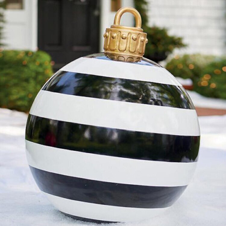 Inflatable Decorated PVC Outdoor Christmas Ball