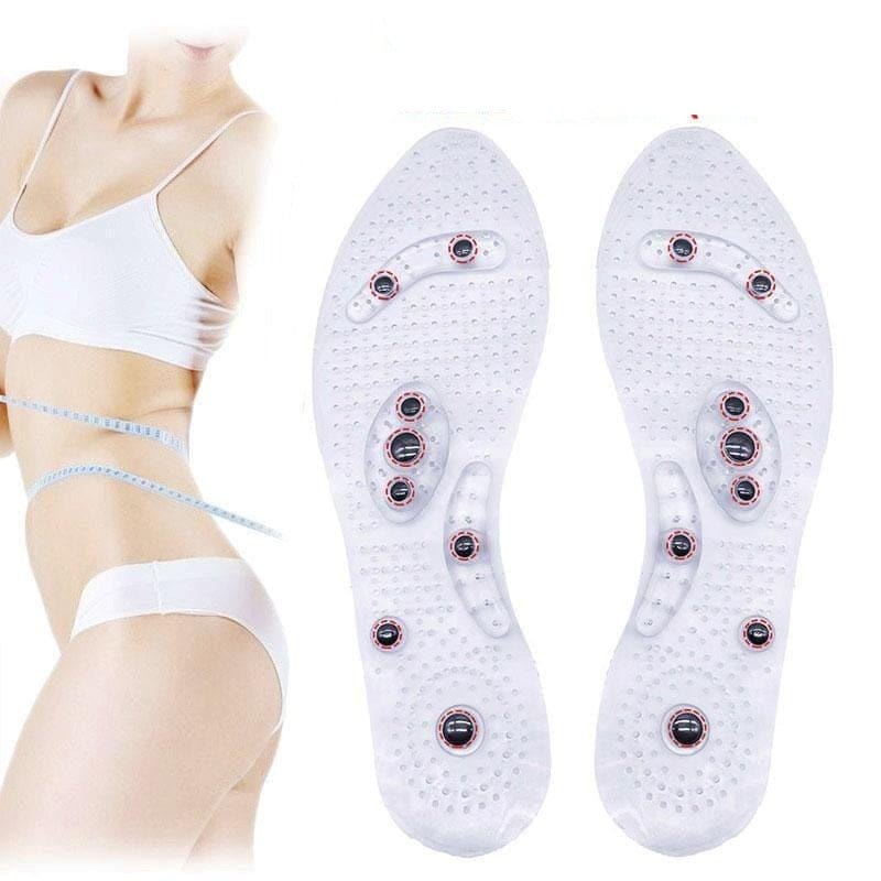 Insoles for Weight Loss | Stimulates circulation and promotes weight loss through magnetic foot massage. Suitable for men&