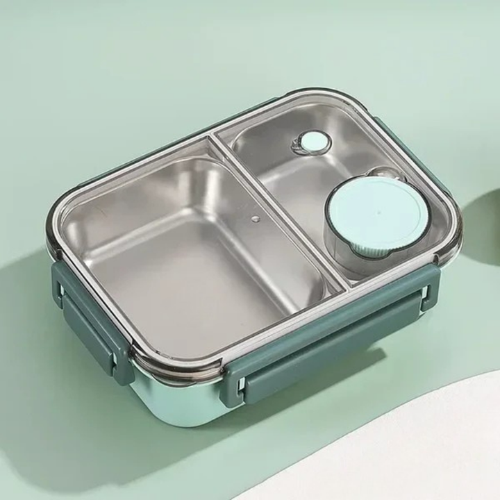 Insulated Stainless Steel Lunch Box – Keeps Temperature for up to 12 Hours