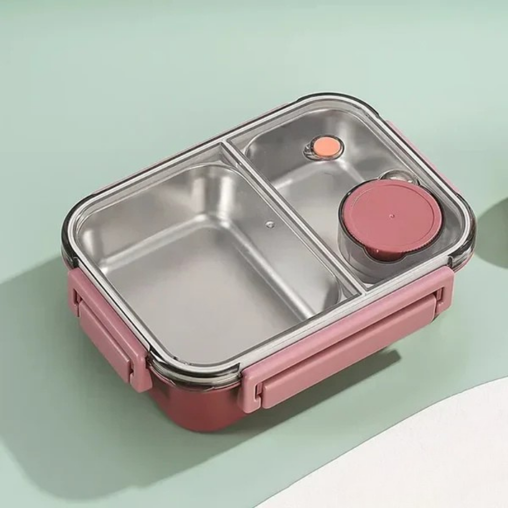 Insulated Stainless Steel Lunch Box – Keeps Temperature for up to 12 Hours