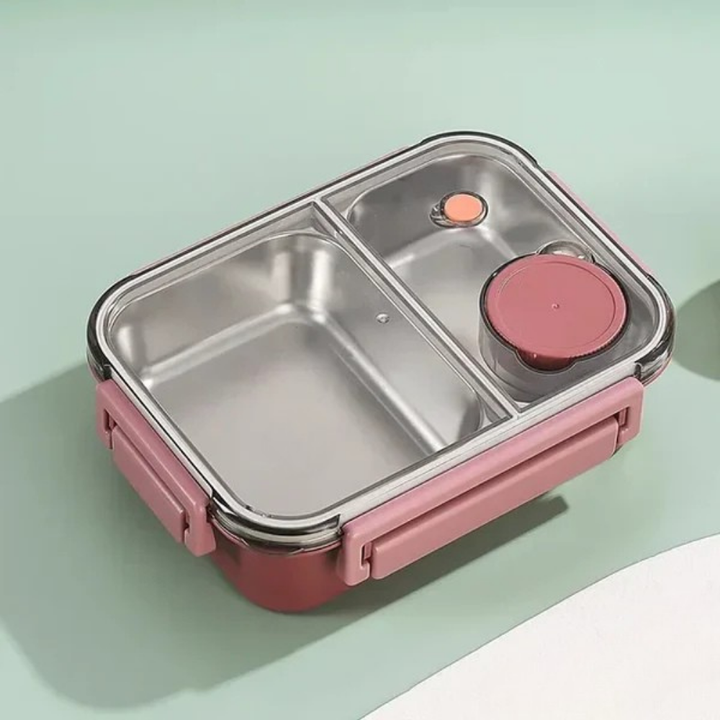 Insulated Stainless Steel Lunch Box – Keeps Temperature for up to 12 Hours