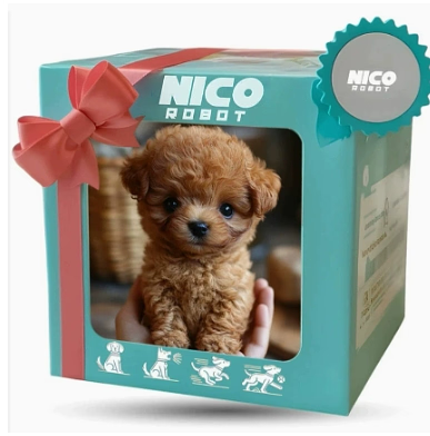 Interactive Realistic Plush Puppy Toy - Walks &amp; Barks